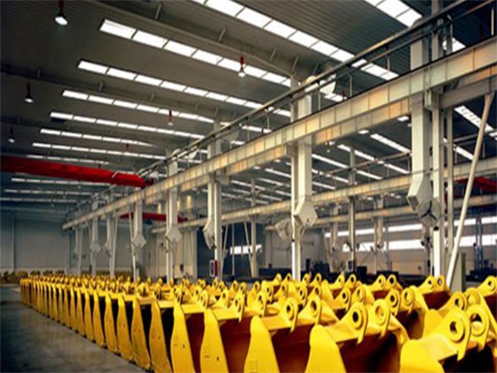 芜湖徐工集团挖掘机装配车间